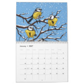 Blume und Vögel - Kalender 2025 (Jan 2027)