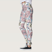 Blume und Vögel Leggings (Links)