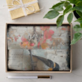Blume und Vögel Seidenpapier (Geschenk)