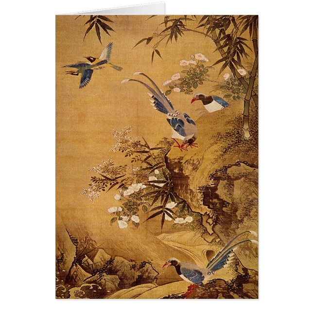 Blume und Vogel von Hsiao Yung (Vorne)