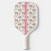 Blume- und Vogelpickleball-Paddel Pickleball Schläger (Vorderseite)