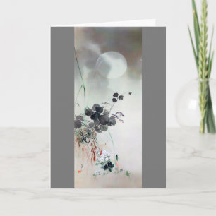 Blume und Vollmond, Watanabe Seitei Karte