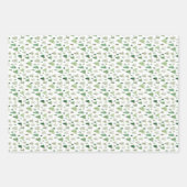 Blume und Weihnachtsbaum für die Winterkiefern Geschenkpapier Set (Vorderseite 3)