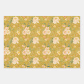 Blume und Weihnachtsbaum für die Winterkiefern Geschenkpapier Set (Vorderseite 2)