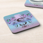 Blume und Wein 2190 Getränkeuntersetzer (Linke Seite)