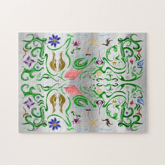 Blume und Whims~echo Puzzle (Horizontal)