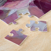 Blume und Zitronen Modernes Stillleben Puzzle (Seite)