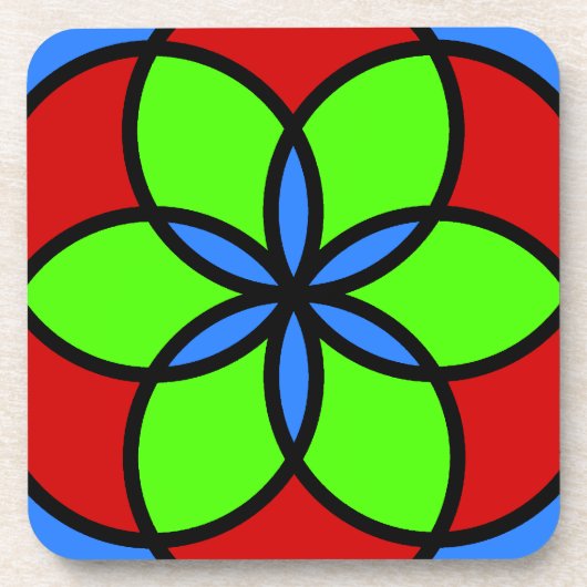 Blume Untersetzer (Vorderseite)
