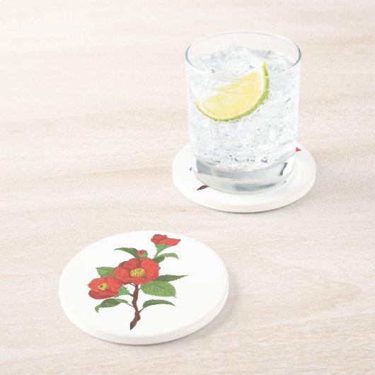 Blume Untersetzer (Seite)