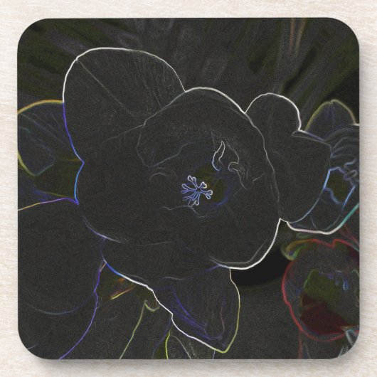 Blume Untersetzer (Vorderseite)