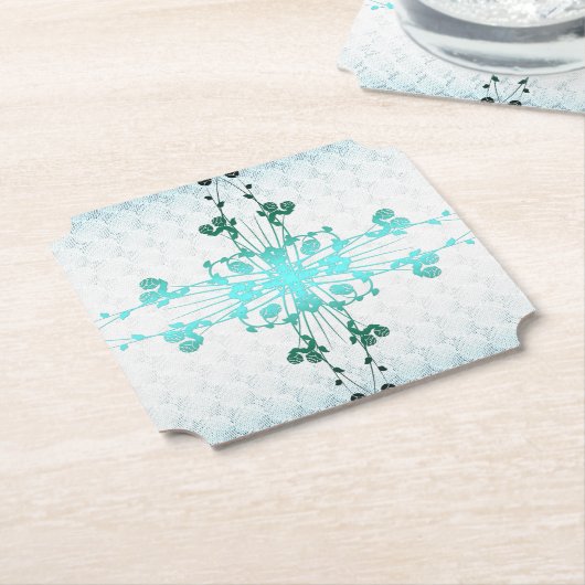 Blume Untersetzer (angewinkelt)