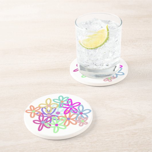 Blume Untersetzer (Seite)