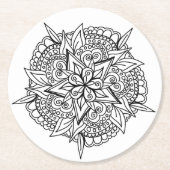 Blume Untersetzer (Vorderseite)