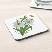 Blume Untersetzer (Linke Seite)