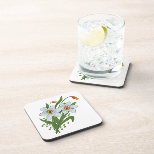 Blume Untersetzer (Rechte Seite)