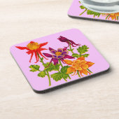 Blume Untersetzer (Linke Seite)