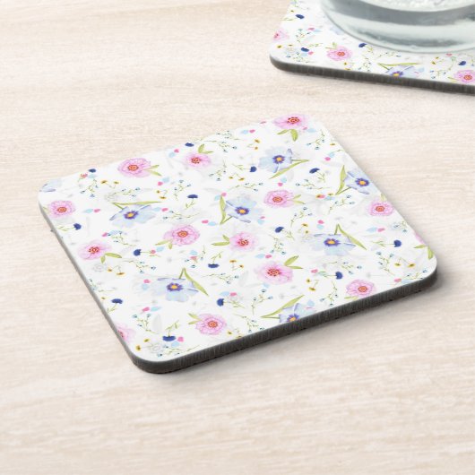 Blume Untersetzer Frühjahr (Linke Seite)