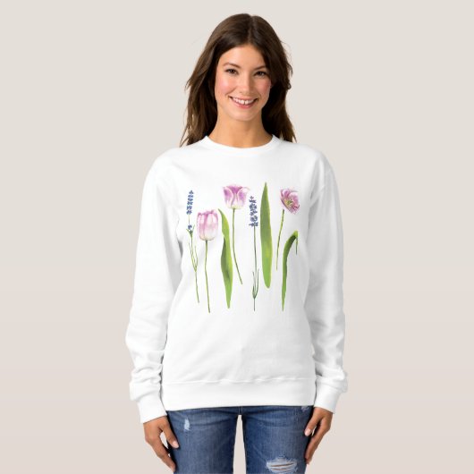 Blume | Urlaub Sweatshirt (Vorne ganz)