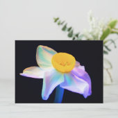Blume UV-Foto-Blankekarte (Stehend Vorderseite)