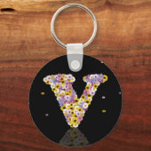 BLUME V SCHLÜSSELANHÄNGER (Vorderseite)