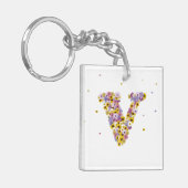 BLUME V SCHLÜSSELANHÄNGER (Vorderseite links)