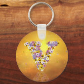 BLUME V SCHLÜSSELANHÄNGER (Vorderseite)