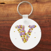 BLUME V SCHLÜSSELANHÄNGER (Vorderseite)