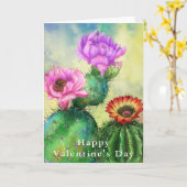 Blume Valentinstag Karte (Gelbe Blume)