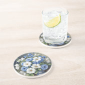 Blume Vase Elegantes Wasser Getränkeuntersetzer (Seite)