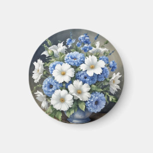 Blume Vase Elegantes Wasser Magnet
