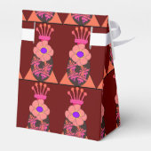 Blume Vase Geschenkschachtel (Rückseite)