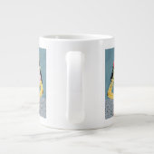 Blume Vase Girl Jumbo-Tasse (Rückseite)