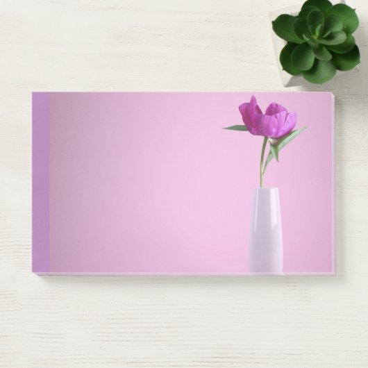 Blume Vase Post-it Klebezettel (Büro)