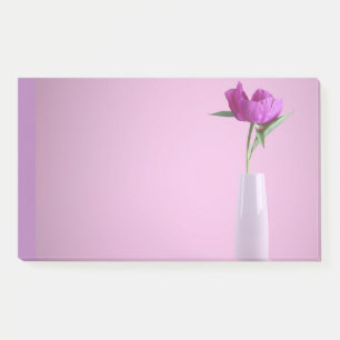 Blume Vase Post-it Klebezettel
