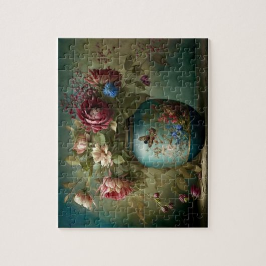 Blume Vase Puzzle (Vertikal)