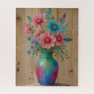 Blume Vase Puzzle - Spaß und Bildung