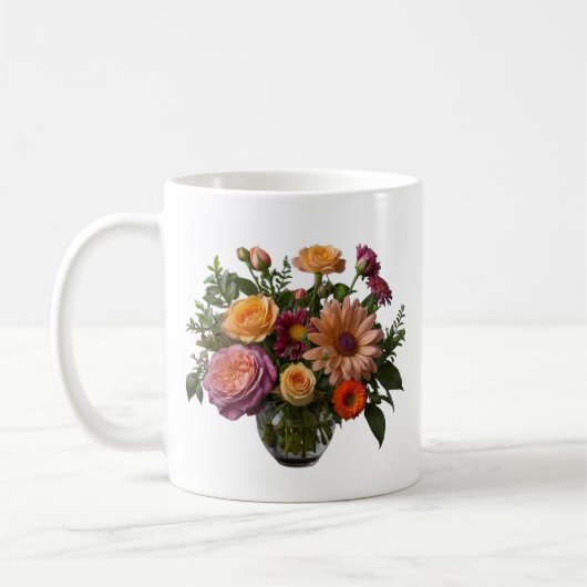 Blume Vase Tasse (Links)