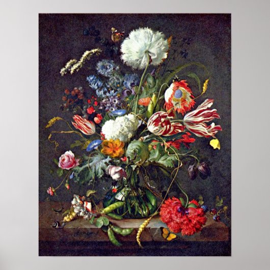 Blume Vase von Jan Davidsz. de Heem Poster (Vorne)