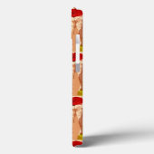 Blume, Vasen und Flaschenmuster Case-Mate iPhone Hülle (Rückseite / Links)