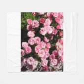 Blume Ver 1,0 Fleecedecke (Vorderseite (Horizontal))