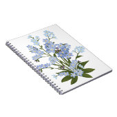 Blume, vergiss mich nicht notizblock (Rechte Seite)