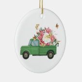 Blume-Veröffentlichen Keramik Ornament (Rechts)