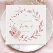 Blume verrichten Taufe