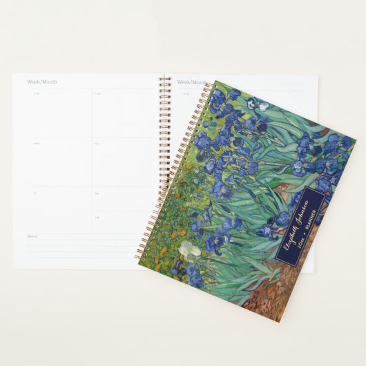 Blume Vincent Van Gogh Vintag Art Monogram 2026 Planer (Anzeige)
