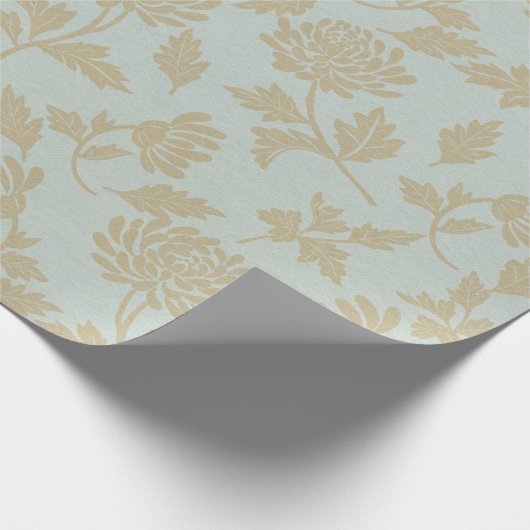 Blume Vintag Geschenkpapier (Ecke)