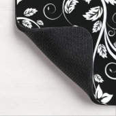 Blume Vintag Girly Niedlich Mousepad (Ecke)