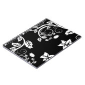 Blume Vintag Girly Niedlich Notizblock (Linke Seite)
