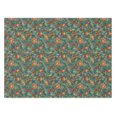 Blume, Vintag, Jugendstil, William Morris-Stil, Tischdecke (Vorderseite (Horizontal))