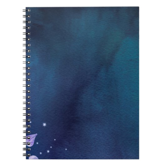 Blume Vintag Notizblock (Vorderseite)