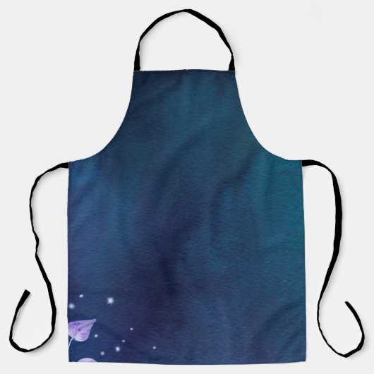 Blume Vintag Schürze (Vorderseite)